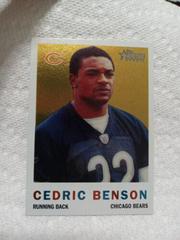 Cedric Benson [Foil] #THC7 Football Cards 2005 Topps Heritage Prices