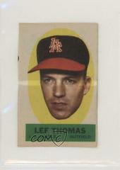 Lee Thomas Baseball Cards 1963 Topps Peel Offs Prices