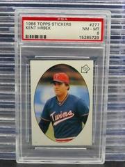 Kent Hrbek #277 Baseball Cards 1986 Topps Stickers Prices