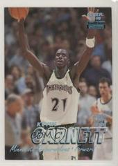 Kevin Garnett [Tiffany] Basketball Cards 1997 Fleer Prices
