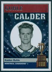 Kaiden Guhle #CC-5 Hockey Cards 2022 Upper Deck Calder Candidates Prices