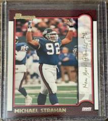 Michael Strahan [Gold] Football Cards 1999 Bowman Prices