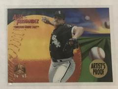alex fernandez #17 Baseball Cards 1995 Sportflix UC3 Prices