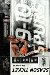 Tim Duncan Basketball Cards 2009 Playoff Contenders Prices