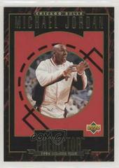 Michael Jordan [Redemption] #R2 Basketball Cards 1995 Upper Deck Predictor MVP Prices