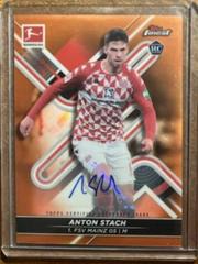 Anton Stach [Orange] Soccer Cards 2021 Topps Finest Bundesliga Autographs Prices