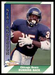 Neal Anderson Football Cards 1991 Pacific Prices