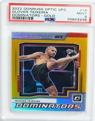 Glover Teixeira [Gold] #18 Ufc Cards 2022 Panini Donruss Optic UFC Dominators Prices