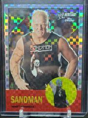 Sandman [Xfractor] #19 Wrestling Cards 2007 Topps Heritage II Chrome WWE Prices