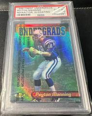 Peyton Manning [ [Refractor w/ Coating]] #U20 Football Cards 1998 Topps Finest Undergrads Prices