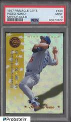 Hideo Nomo [Mirror Gold] #149 Baseball Cards 1997 Pinnacle Certified Prices