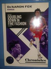 De´Aaron Fox #29 Basketball Cards 2020 Panini Chronicles Prices