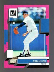 Nolan Ryan [Holo Pink] #118 Baseball Cards 2022 Panini Donruss Prices