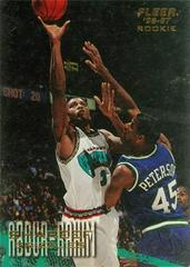 Shareef Abdur-Rahim #292 Basketball Cards 1996 Fleer European Prices