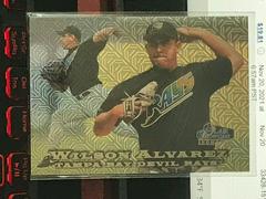 Wilson Alvarez [Row 0] #104 Baseball Cards 1998 Flair Showcase Prices