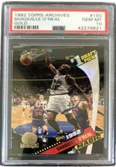 Shaquille O'Neal #150 Basketball Cards 1992 Topps Archives Prices