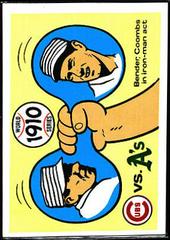 1910 A's, Cubs [Chief Bender, Jack Coombs] #7 Baseball Cards 1970 Fleer World Series Prices