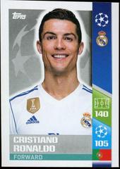 Cristiano Ronaldo Soccer Cards 2017 Topps UEFA Champions League Sticker Prices
