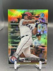 Adrian Beltre [Gold Refractor] #97 Baseball Cards 2017 Bowman Chrome Prices