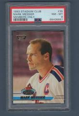 Mark Messier [Members Only] #35 Hockey Cards 1993 Stadium Club Prices