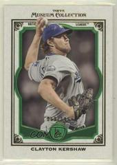 Clayton Kershaw [Green] Baseball Cards 2013 Topps Museum Collection Prices