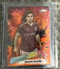 Braian Galvan [Orange] #FS-16 Soccer Cards 2023 Topps Chrome MLS Future Stars Prices