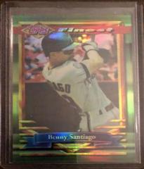 Benny Santiago [Refractor] #366 Baseball Cards 1994 Finest Prices