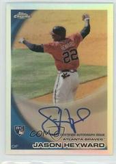 Jason Heyward [Refractor Autograph] Baseball Cards 2010 Topps Chrome Prices