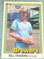 Bill Travers #508 Baseball Cards 1981 Donruss Prices