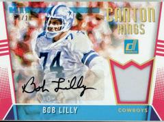 Bob Lilly [Autograph] #4 Football Cards 2018 Donruss Canton Kings Prices