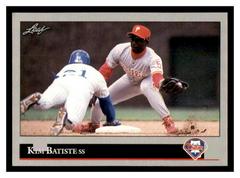 Kim Batiste Baseball Cards 1992 Leaf Prices