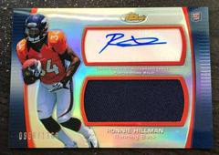 Ronnie Hillman [Autograph Refractor] Football Cards 2012 Topps Finest Prices
