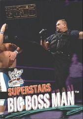Big Boss Man [Gold] Wrestling Cards 2001 Fleer WWF Wrestlemania Prices