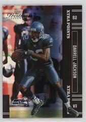 Darrell Jackson [Xtra Points Black] #122 Football Cards 2005 Playoff Prestige Prices
