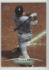 Larry Walker #230 Baseball Cards 1999 Stadium Club Prices