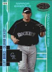Clint Barmes [Mirror Blue] #239 Baseball Cards 2003 Leaf Certified Materials Prices