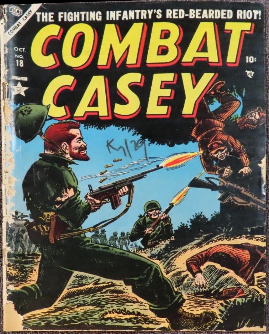 Combat Casey #18 (1954) Comic Books Combat Casey