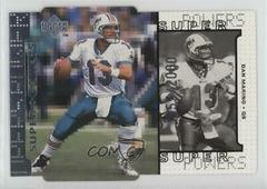 Dan Marino [Silver Die Cut] Football Cards 1998 Upper Deck Super Powers Prices