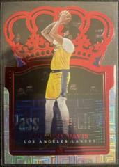 Anthony Davis [Crystal Red] #62 Basketball Cards 2021 Panini Crown Royale Prices