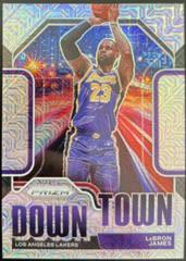 LeBron James [Mojo Prizm] #18 Basketball Cards 2020 Panini Prizm Downtown Bound Prices