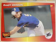 Randy Johnson #71 Baseball Cards 1992 Panini Donruss Triple Play Prices