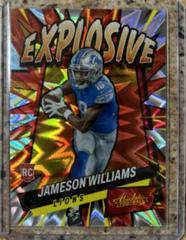 Jameson Williams #E43 Football Cards 2022 Panini Absolute Explosive Prices