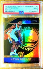 Kevin Durant [Black] Basketball Cards 2016 Panini Gold Standard Prices