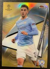 Ferran Torres [Gold Refractor] Soccer Cards 2020 Topps Finest UEFA Champions League Prices