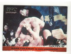 Mark Coleman, Moti Horenstein [Silver] Ufc Cards 2009 Topps UFC Round 1 Prices