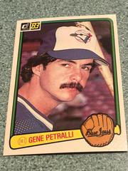 Gene Petralli Baseball Cards 1983 Donruss Prices