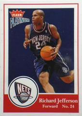 Richard Jefferson #112 Basketball Cards 2003 Fleer Platinum Prices