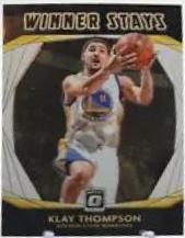 Klay Thompson [Base] #7 Basketball Cards 2020 Panini Donruss Optic Winner Stays Prices