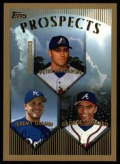 Peter Bergeron, Jeremy Giambi, George Lombard #207 Baseball Cards 1999 Topps Prices