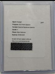 Bijan Robinson [Spectris] #4 Football Cards 2023 Panini Spectra Spectral Signature Prices